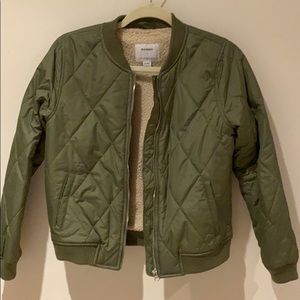 Girls bomber jacket size 14